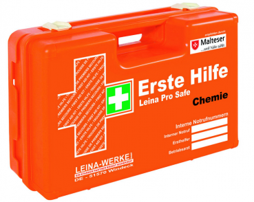 Erste Hilfe Koffer Chemie